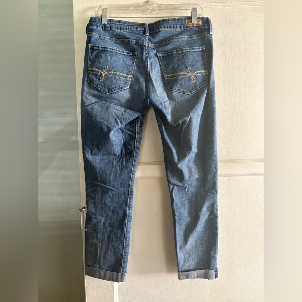 Denizen Levi’s women’s skinny cropped boyfriend jeans women’s sz 9/29. - Picture 2 of 4